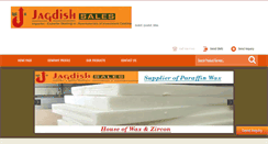 Desktop Screenshot of jagdishsales.com